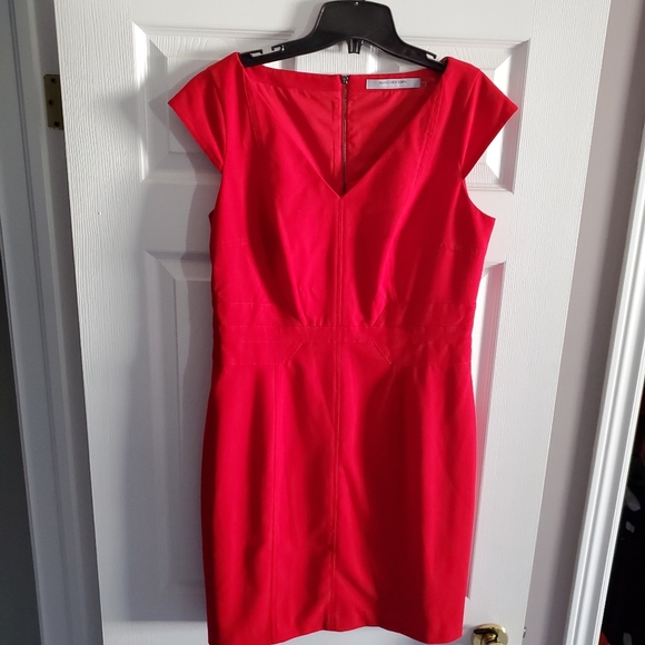 Red dress by Andrew Marc - Picture 2 of 3